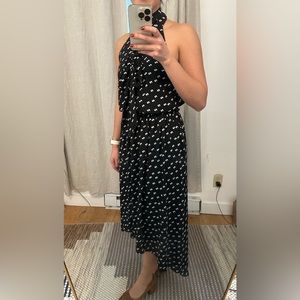 Ralph Lauren Black Printed Dress